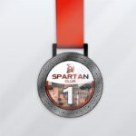 Медаль металлическая SPARTAN CLUB Размер 70 ММ MMSC70S