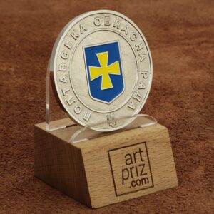 Коїн Полтавська обласна рада D45мм 2450KM23