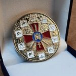 Медаль металлическая за весомый вклад D60мм 1008M2