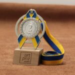 Медаль MA5012 Серебро с лентой D65мм и жетоном D25