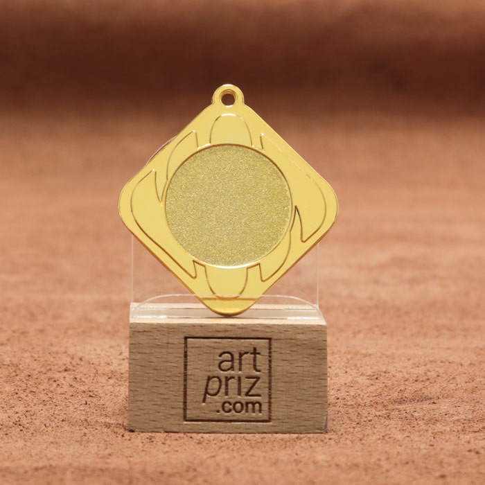 Медаль MA1549 Золото, металл, диаметр 45мм, місце під жетон 25мм