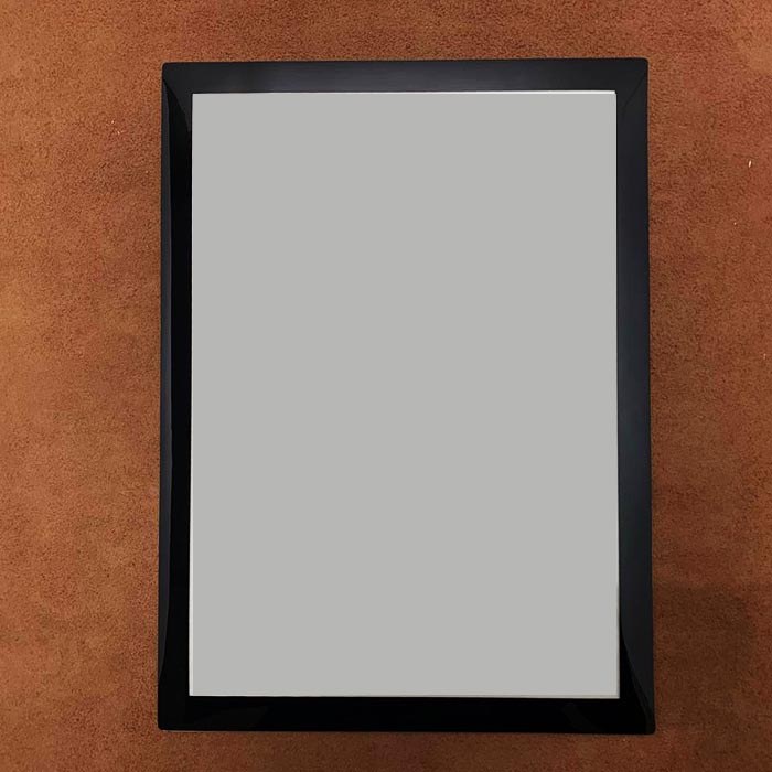 Самоклеющаяся магнитная информационная рамка A4, Черная матовая RMA4BM