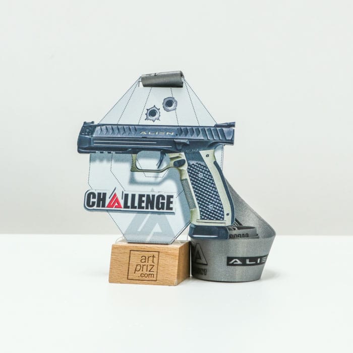 Медаль металева ARGUMENT Розмір100x107мм 5249MS3