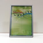 Фоторамка из алюминия матовая серебряная 21х30 (А4) Для фото, дипломов, сертификатов, грамот RABSА4