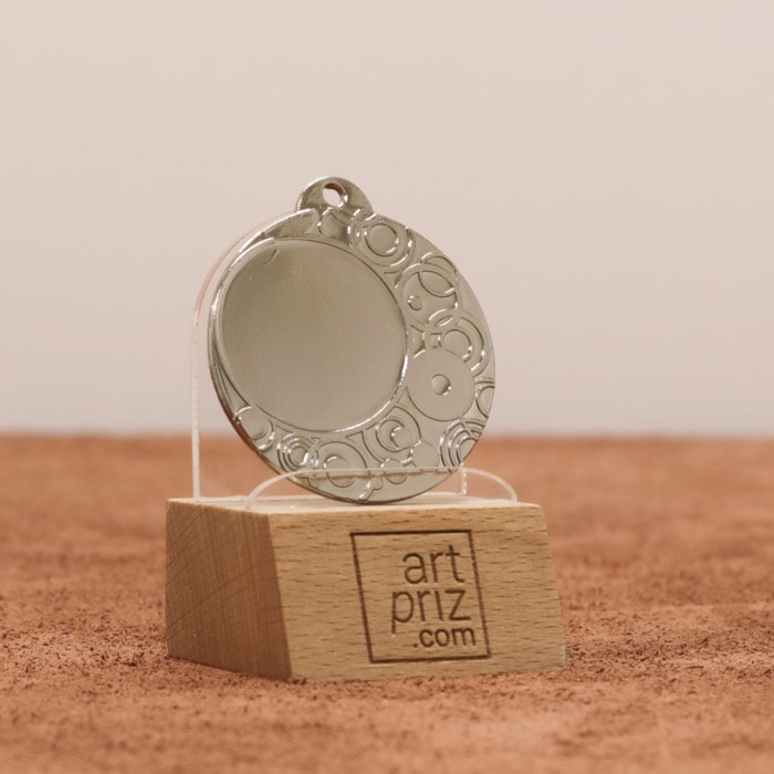 Медаль MA1840S Срібло Д40мм місце під жетон 25мм