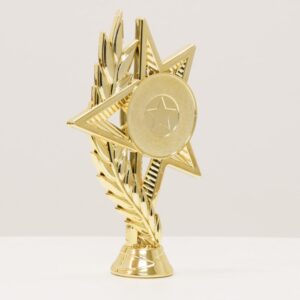 Фігурка B602 тримач нагорода універсальна верхівка для кубка h16,5 см місце під жетон 50мм