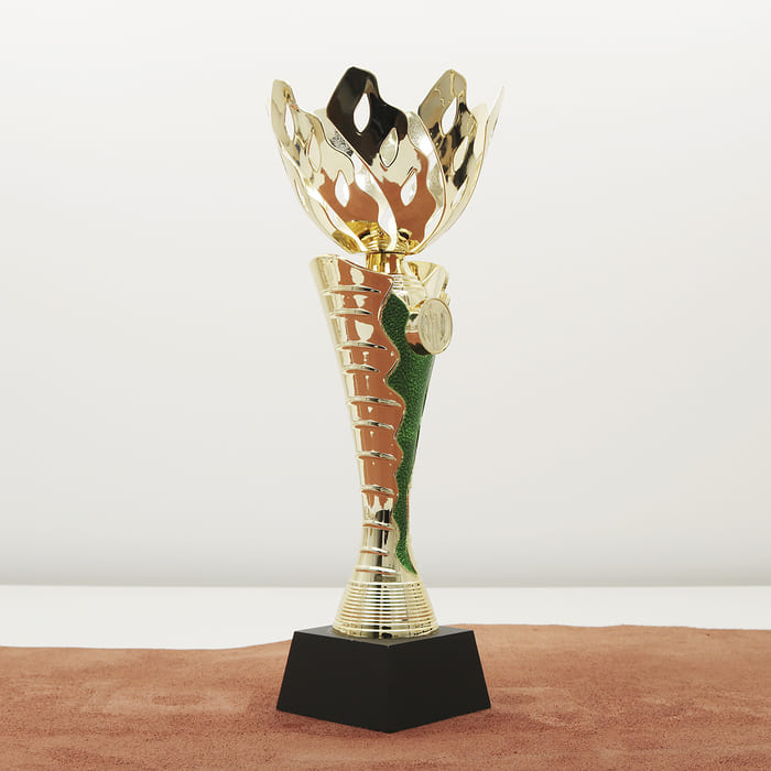 Кубок нагородний K6038B Чаша D12см Висота 31см