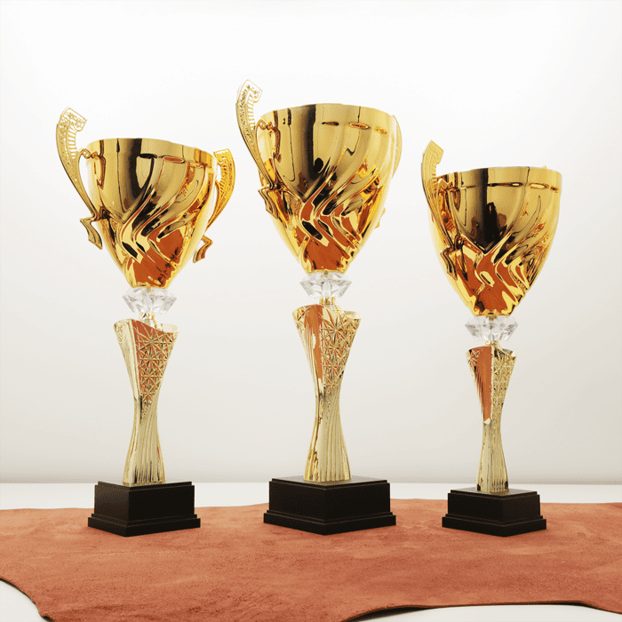 Кубок нагородний K6032C Чаша D14см Висота 45см