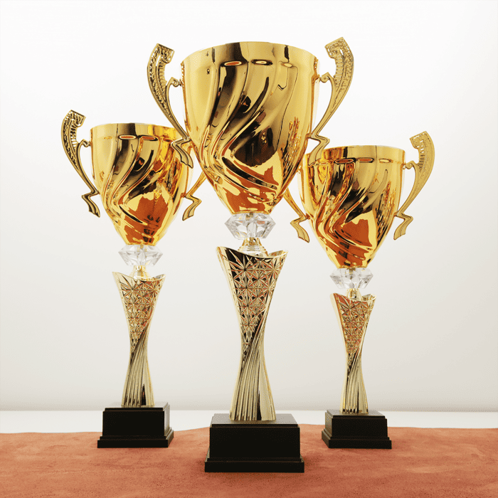 Кубок нагородний K6032C Чаша D14см Висота 45см