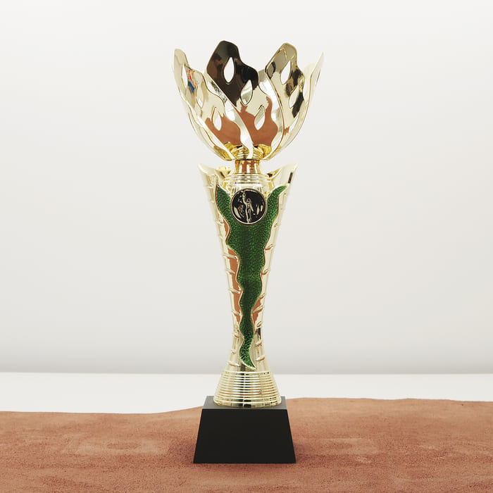 Кубок нагородний K6038C Чаша D10см Висота 27см