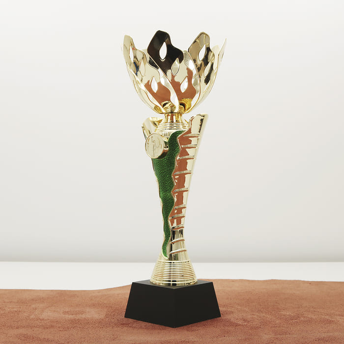 Кубок нагородний K6038C Чаша D10см Висота 27см