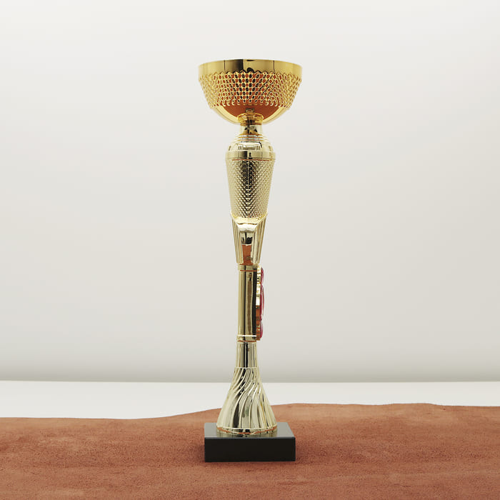 Кубок нагородний K6027А Чаша D12см Висота 37см