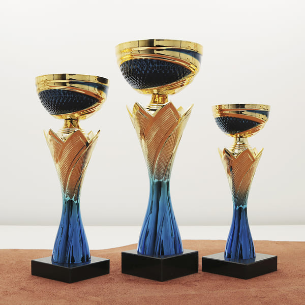 Кубок нагородний K6040B Чаша D10см Висота 26см