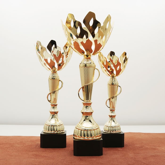 Кубок нагородний K6012B Чаша D12см Висота 30см