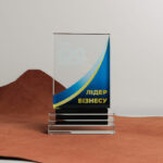 Нагорода корпоративна скляна Висота 21см GL-113I