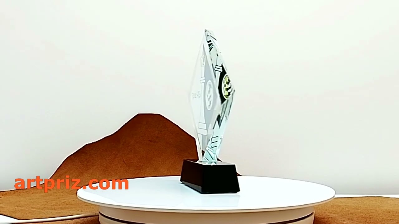 Нагорода зі скла Висота 20см GL-112I