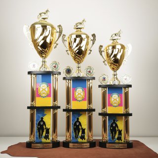 Кубок багатоярусний великий 25x87см АРТПРИЗ 2858K3